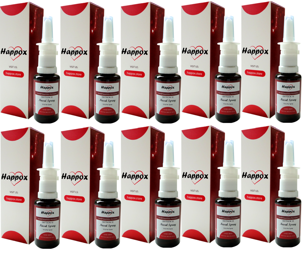 10 pieces HAPPOX 30ml (1 oz) Oxytocin Nasal Spray Men Women Pheromones