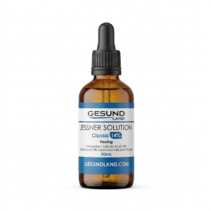 Classic Jessner 14% (42%) 100ml or 50ml solution Resorcinol, Salicylic, Lactic acid Peeling