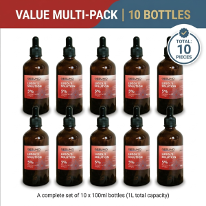 10 pieces Lugol's Solution of Iodine 5% 100ml